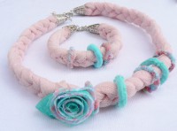 Collar Algodon de azucar